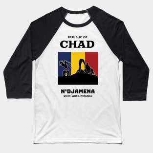 make a journey to N'Djamena Chad Baseball T-Shirt